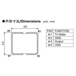 NAKA晶振,SP250晶振,無(wú)鉛晶振