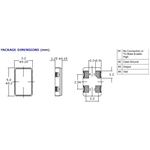 奧斯康利晶振,434-12.0M-3EN-TTS晶振,5032mm晶振