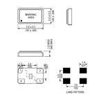 Rubyquartz晶振,H130B晶振,H130B-24.000-18-TR晶振